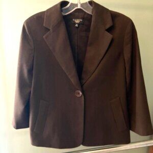 Brown Blazer from Talbots